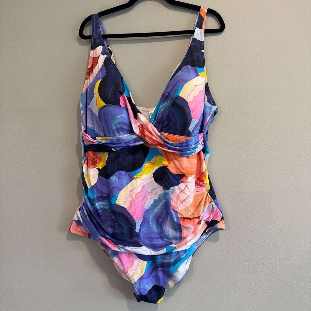 Artesands Colorful Artsy One-piece Swimsuit Multi Fit Cup 20